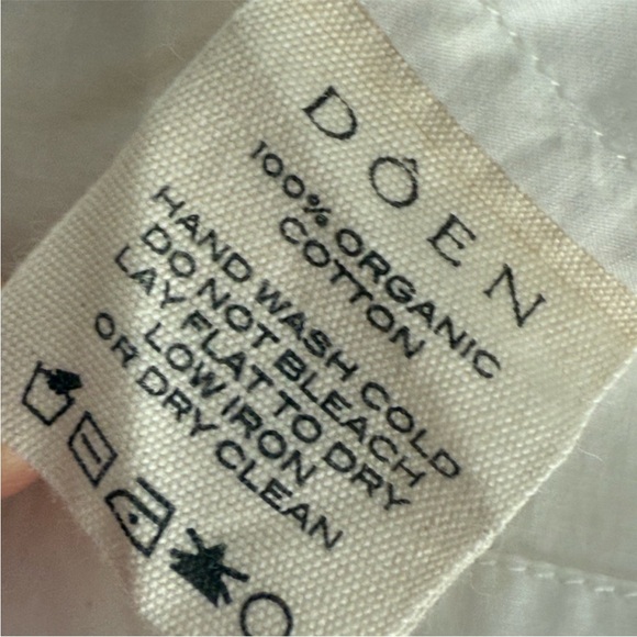 Doen Samara Off White Eyelet Ruffle Blouse S - Picture 9 of 9